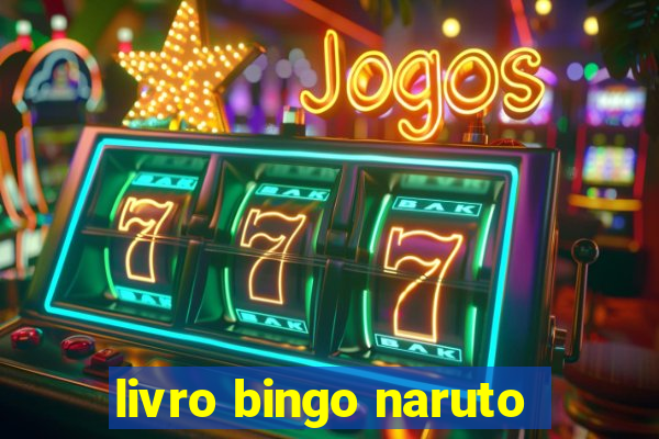 livro bingo naruto